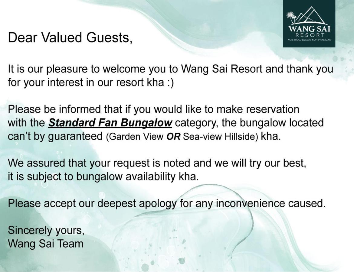 Wang Sai Resort - Sha Plus Mae Haad Oda fotoğraf